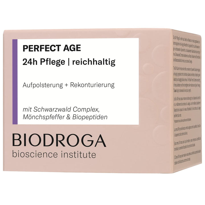 Biodroga straffende Anti Aging Hautpflege 24h Pflege reichhaltig 50 ml – Skincare Feuchtigkeitscreme