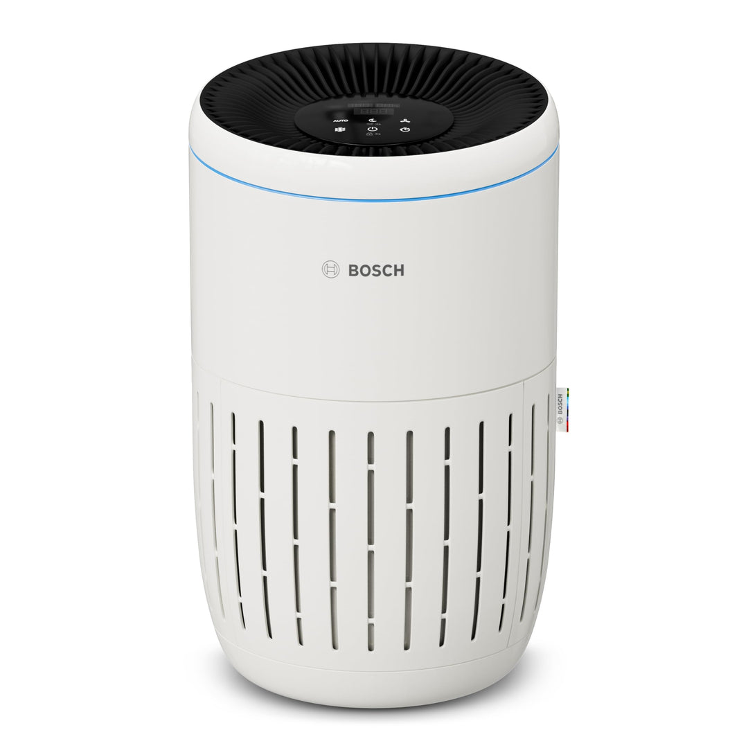 Bosch Air 2000, Luftreiniger für bis zu 37,5 m² entfernt 99,9% aller Verschmutzungen, 3in1 Filter in
