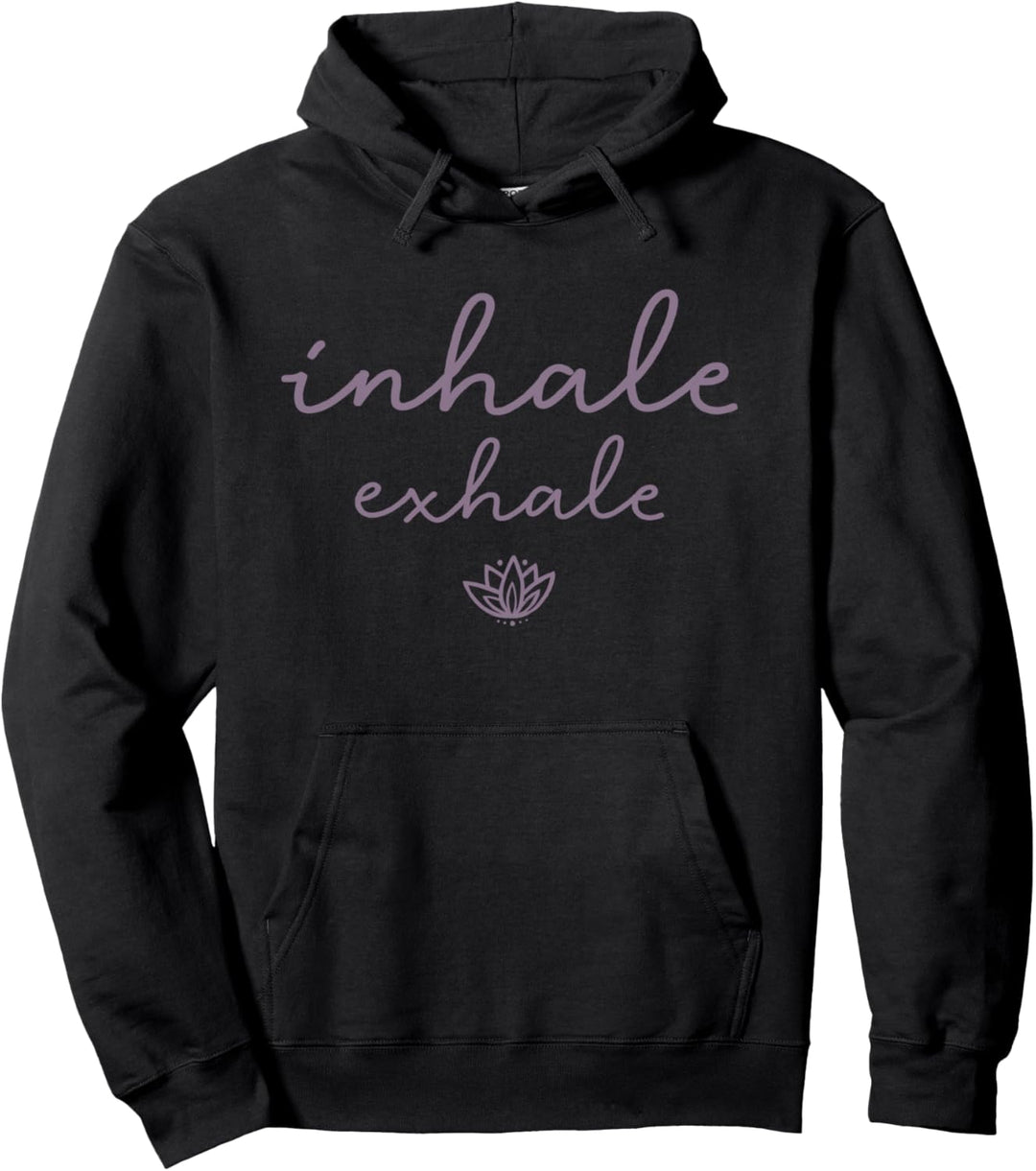 inhale exhale Pullover Hoodie