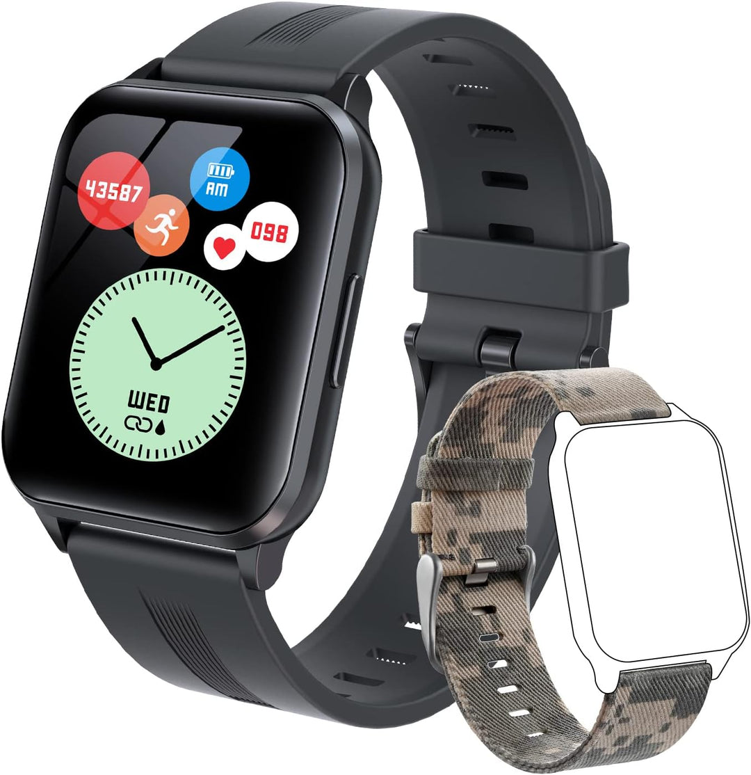 SUPBRO Smartwatch, Fitness Armband Tracker Touch Screen Uhr Wasserdicht IP68 Armbanduhr Smart Watch