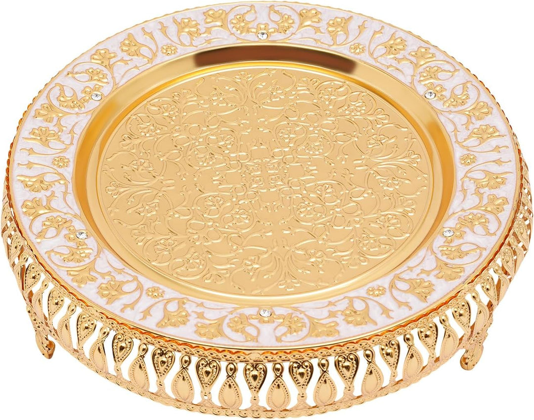 Kaffeetasse und Teekanne Set | Teeservice Set für Teetisch Dekoration Teeservice 6 Stück Zinklegieru