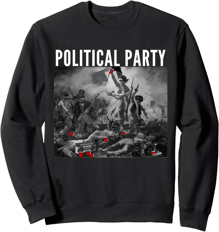 Lustiges Biertrinker-Geschenk für politische Partys, französische Revolution. Sweatshirt