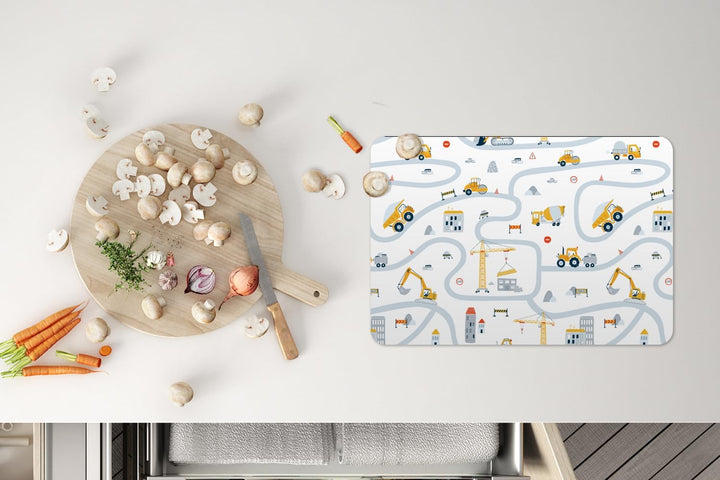 KitchenYeah© Platzsets Abwaschbar 6-Teilig 45x30 cm Tischsets Platzdeckchen Platzset Unterlage Tisch