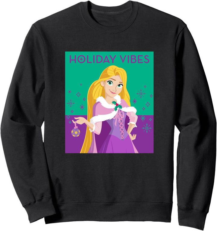 Disney Princess Rapunzel Winter Holiday Vibes Sweatshirt