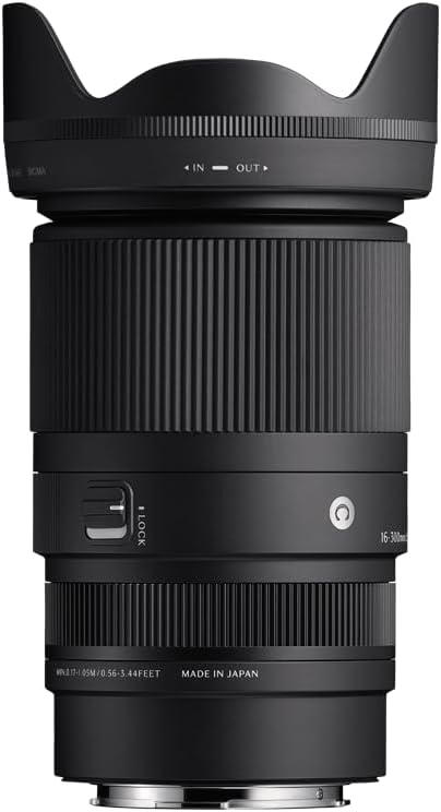 Sigma Objektiv 16-300 mm F3.5-6.7 DC OS Canon RF Mount High Magnification Zoom Standard APS-C Cantem