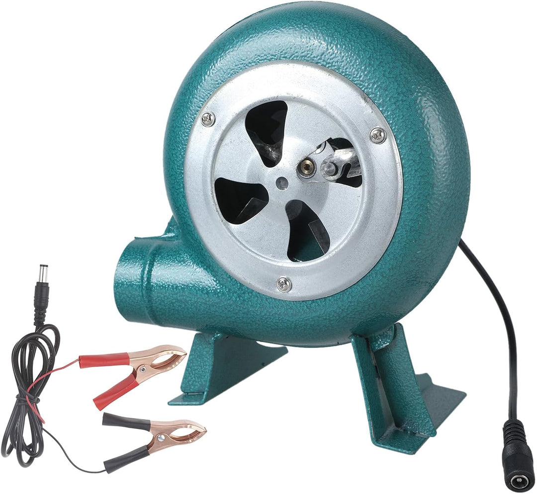 12 V Grillventilator Lagerfeuer Grill Ofen Luftgebläse für Outdoor Picknicks Camping Kochen Grillwer