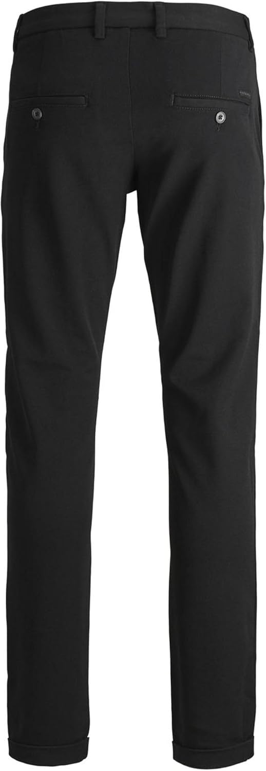 JACK & JONES Herren Jjimarco Jjconnor Akm 769 Black Noos Pants, Schwarz, 28 EU