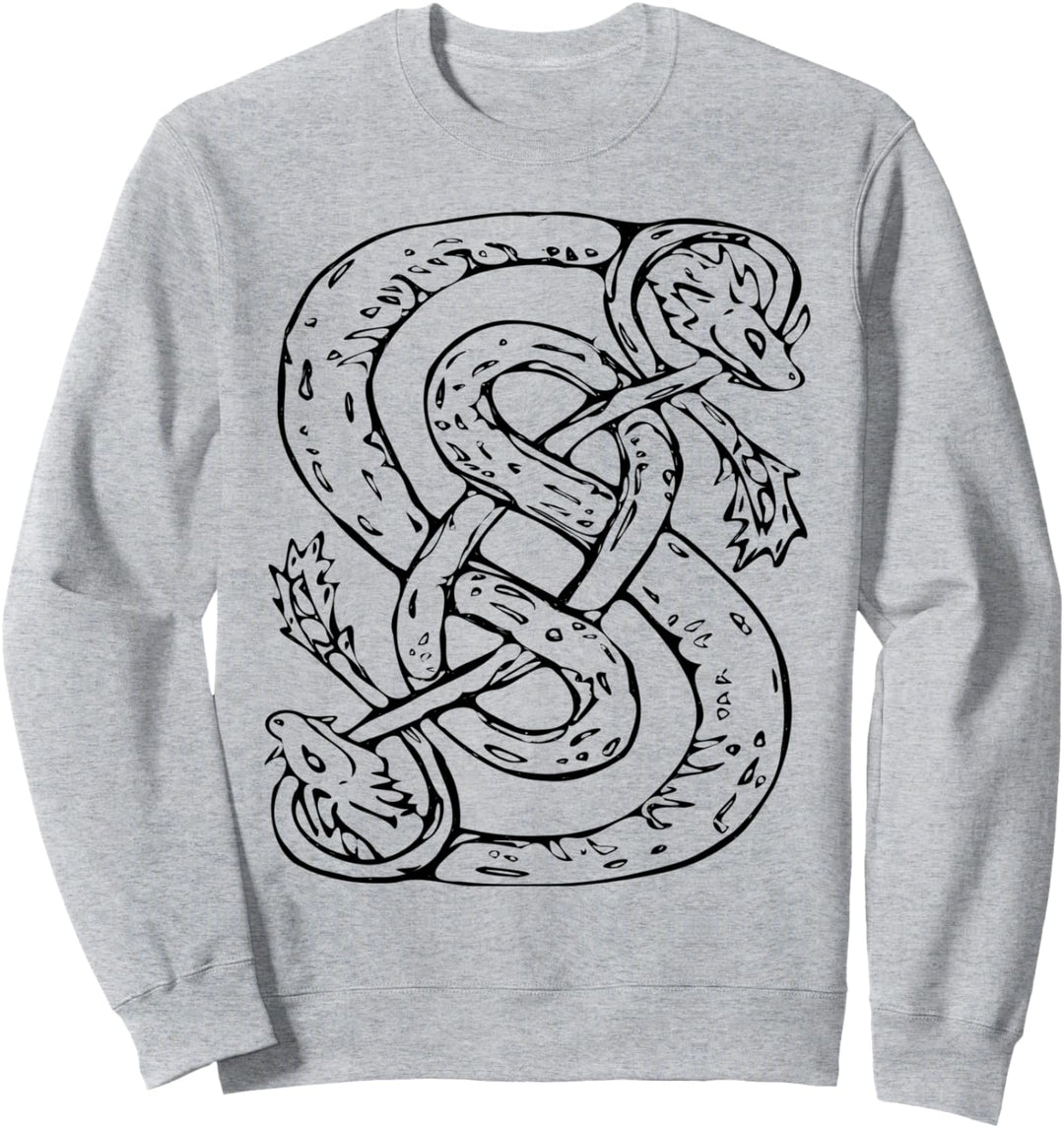 Keltisches Schlangen-Design Sweatshirt