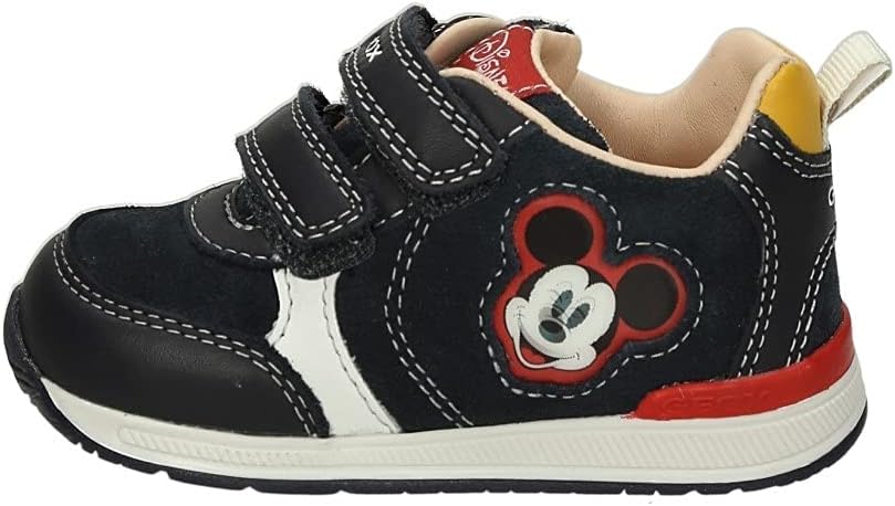 Geox Baby-Jungen B Rishon Boy B Erste Schritte 18 EU Navy White, 18 EU Navy White
