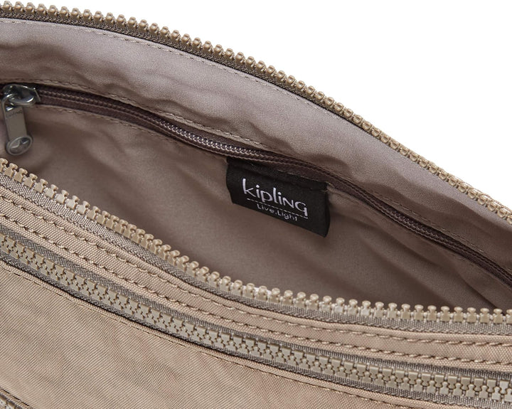Kipling Alvar, Damen Umhängetasche, Braun (True Beige), 15x24x45 cm (W x H x L), True Beige