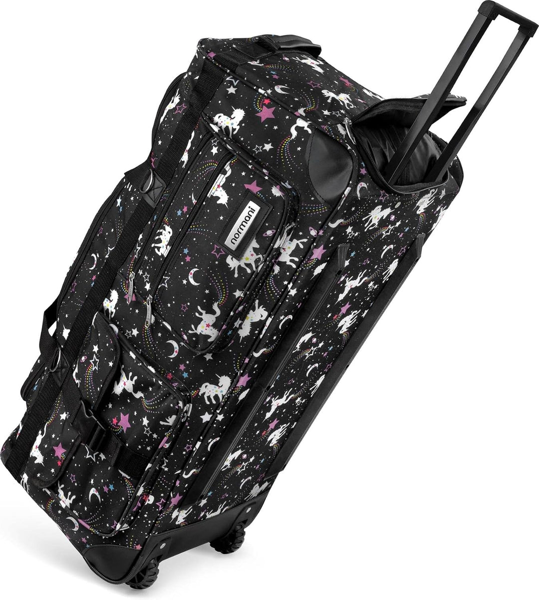 normani Stabile Reisetasche Trolley Big Size XL 80-150 Liter mit 2 Rollen –Robust und wasserabweisen