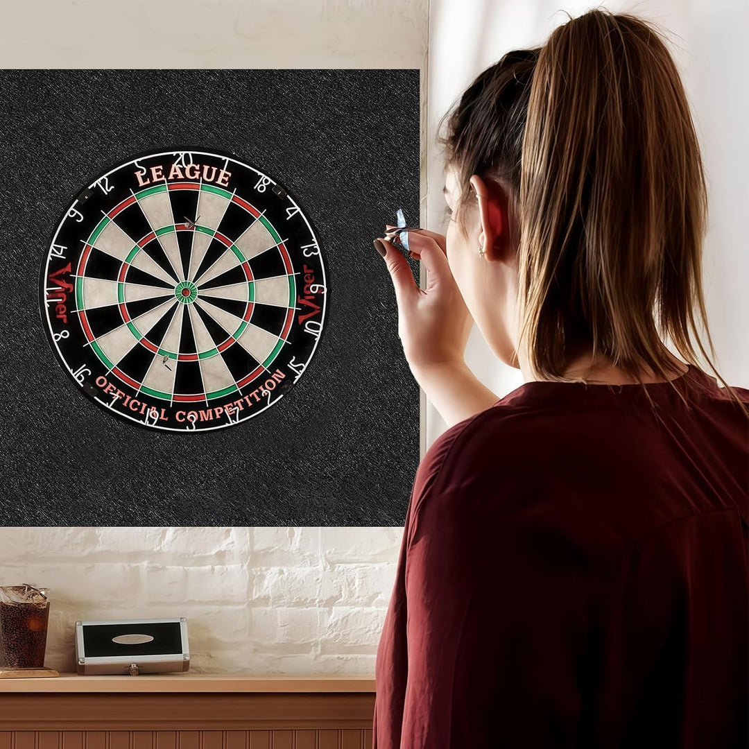 4 Stück Surround Dartscheibe Umrandung: Dartboard Schutzring für 60 cm Dartscheibe, Wandschutz Ring,