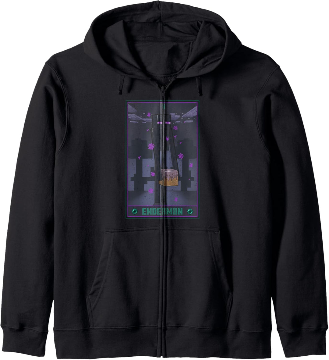 Minecraft Enderman Tarot Kapuzenjacke