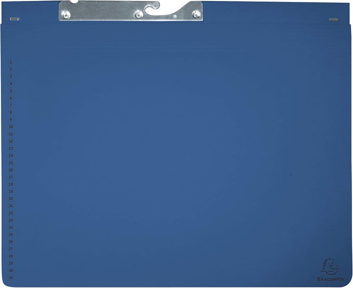 Exacompta 353107B 25er Pack Pendelhefter Exaflex aus extra starkem Recycling Karton, mit einer dehnb
