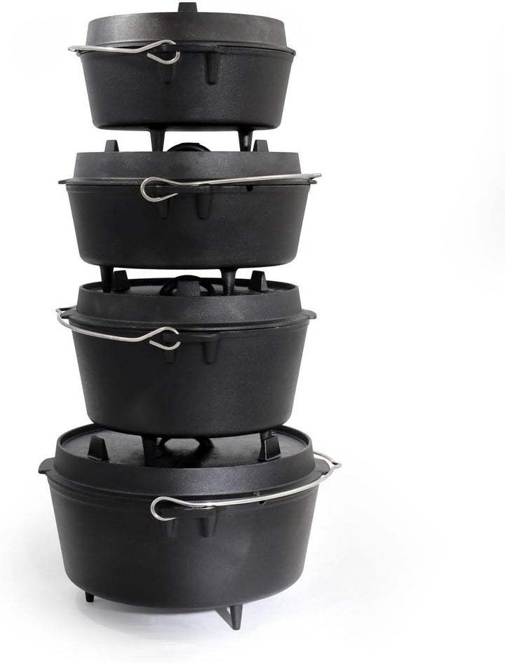 Origin Outdoors 179662 Grapen Feuertopf, Aluminium, Silber