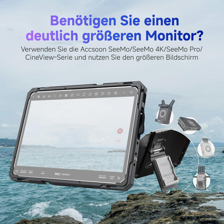 Accsoon Power Cage Pro II für iPad Pro (POWERCAGEPROII) PowerCage Pro II, PowerCage Pro II