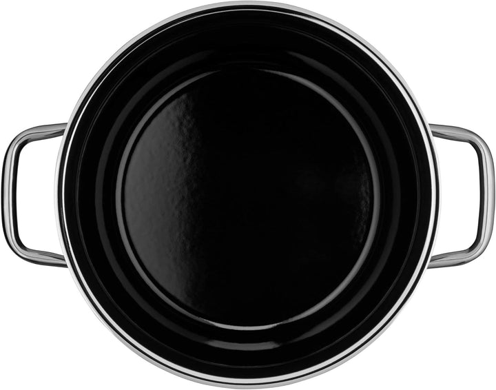 WMF Fusiontec Mineral Kochtopf gross 22 cm, Glasdeckel, Fleischtopf Induktion 4,7l, High-Tech Kerami