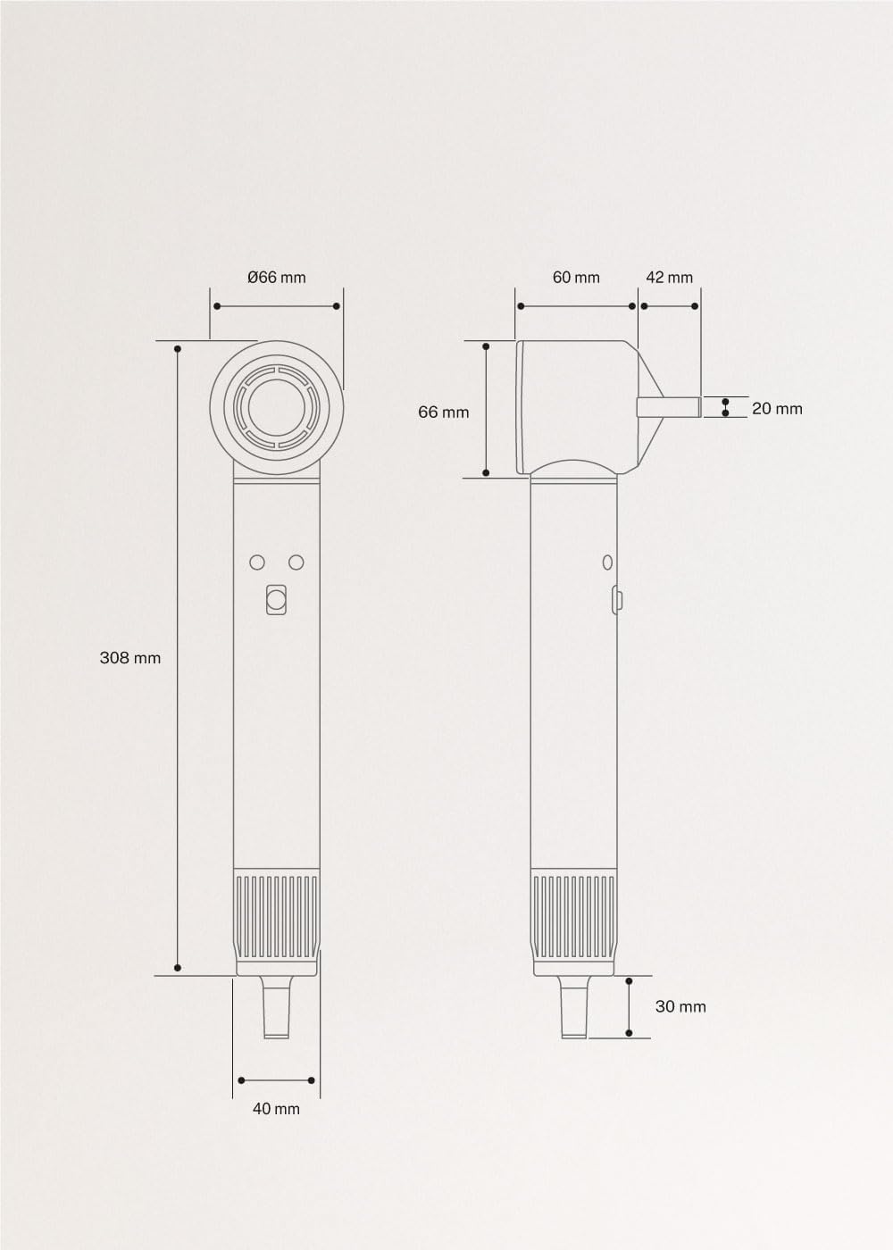 CREATE/ION STYLER PRO / 5-in-1-Ionen-Lufttrockner und Stylingbürste Salbeigrün/DC Brushless Motor, 3