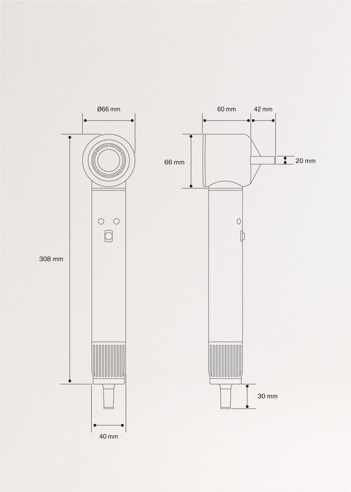 CREATE/ION STYLER PRO / 5-in-1-Ionen-Lufttrockner und Stylingbürste Salbeigrün/DC Brushless Motor, 3
