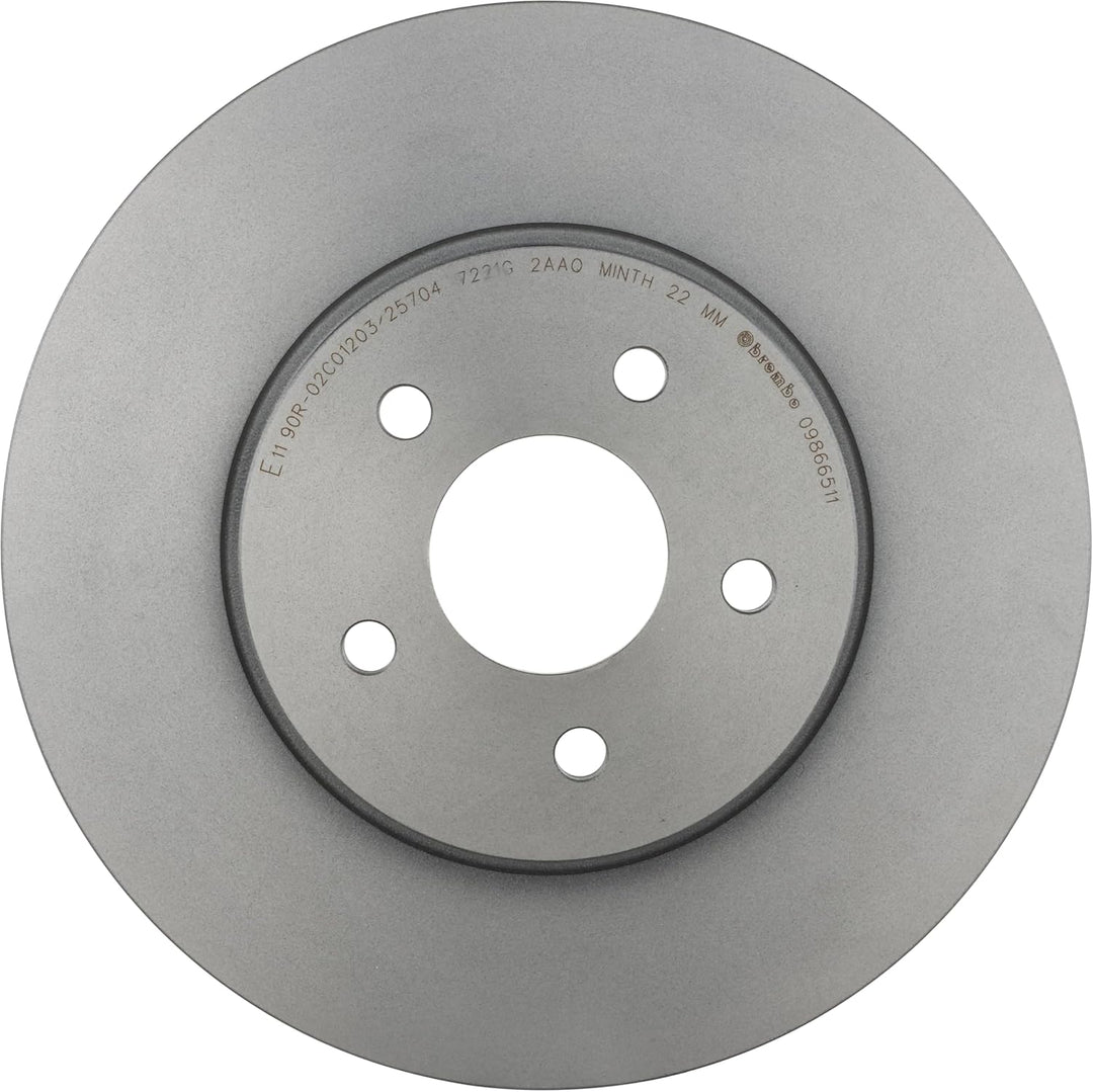 Brembo 09.8665.11 Vordere Bremsscheibe, Anzahl 2