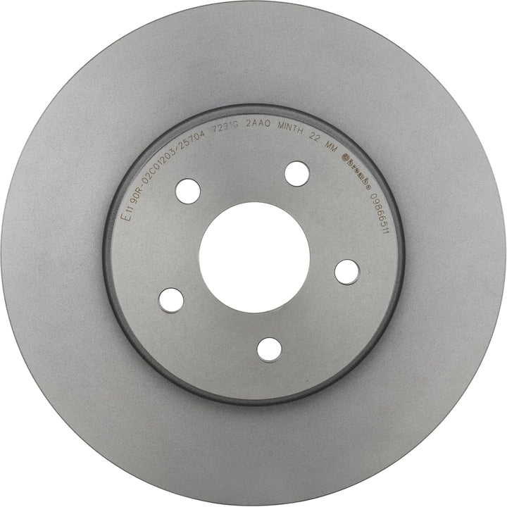 Brembo 09.8665.11 Vordere Bremsscheibe, Anzahl 2