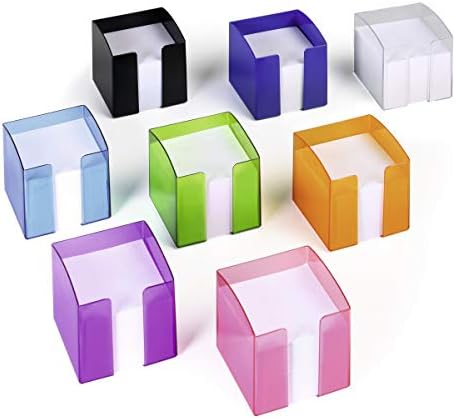 Durable Zettelkasten Kunststoff für Notizzettel 90 x 90 mm, weiss, 1701682010 (Packung mit 2) weiss