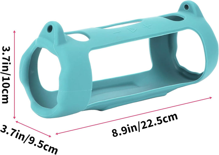 Silikonhülle Tragetasche Case für JBL Charge 6 Lautsprecher Minzgrün, Minzgrün