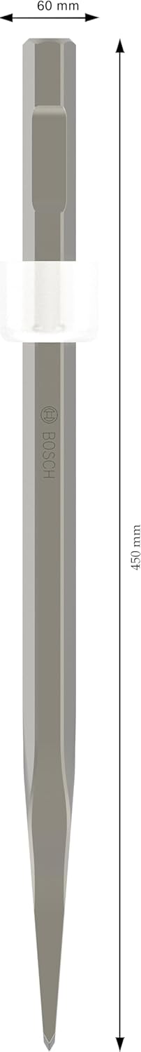 Bosch Accessories Bosch Pro Spatmeissel mit 19-mm-Sechskantschaft 60mm x 450mm, 60mm x 450mm