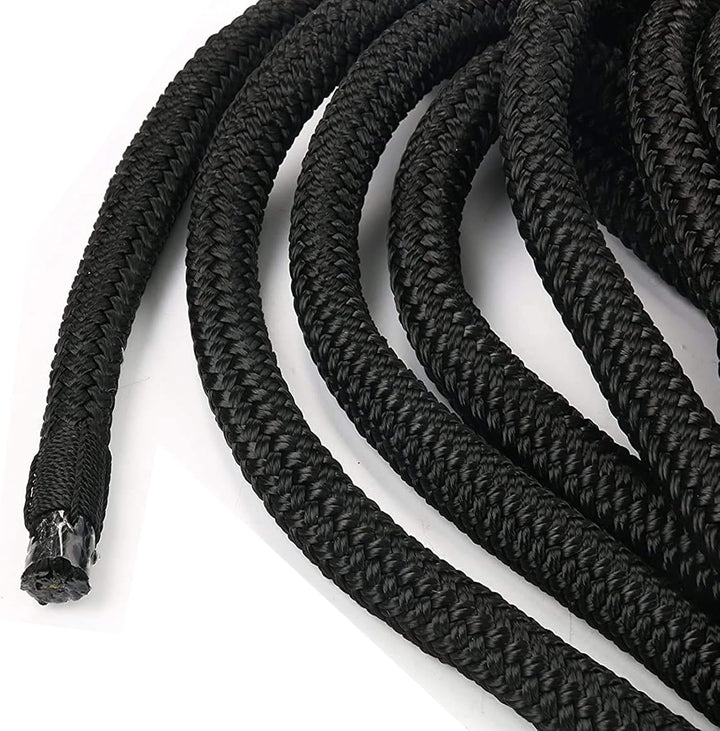 FreeTec 4 TLG Bootsseil Boot Fenderleine Nylon Dockline Festmacherleine Fenderseil mit Auge 16mm Dur