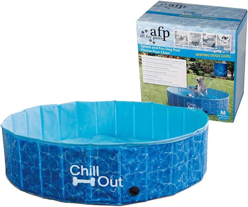 All for Paws 8002 Chill Out - Splash und Fun - Hundepool gross - 160 cm