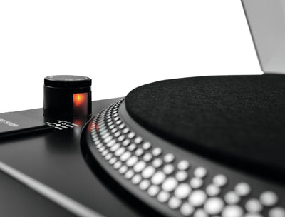 Omnitronic BD-1390 USB-Plattenspieler schwarz | Riemengetriebener DJ-Plattenspieler mit USB-Schnitts
