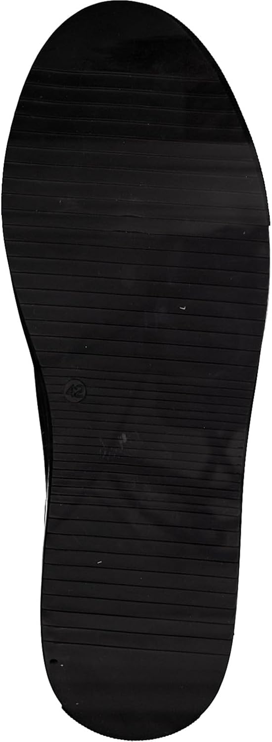 s.Oliver Herren Sneaker flach aus Leder Freizeit 44 EU Schwarz, 44 EU Schwarz