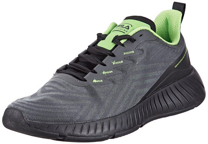 FILA Herren Novanine Laufschuh 43 EU Dark Shadow Black, 43 EU Dark Shadow Black