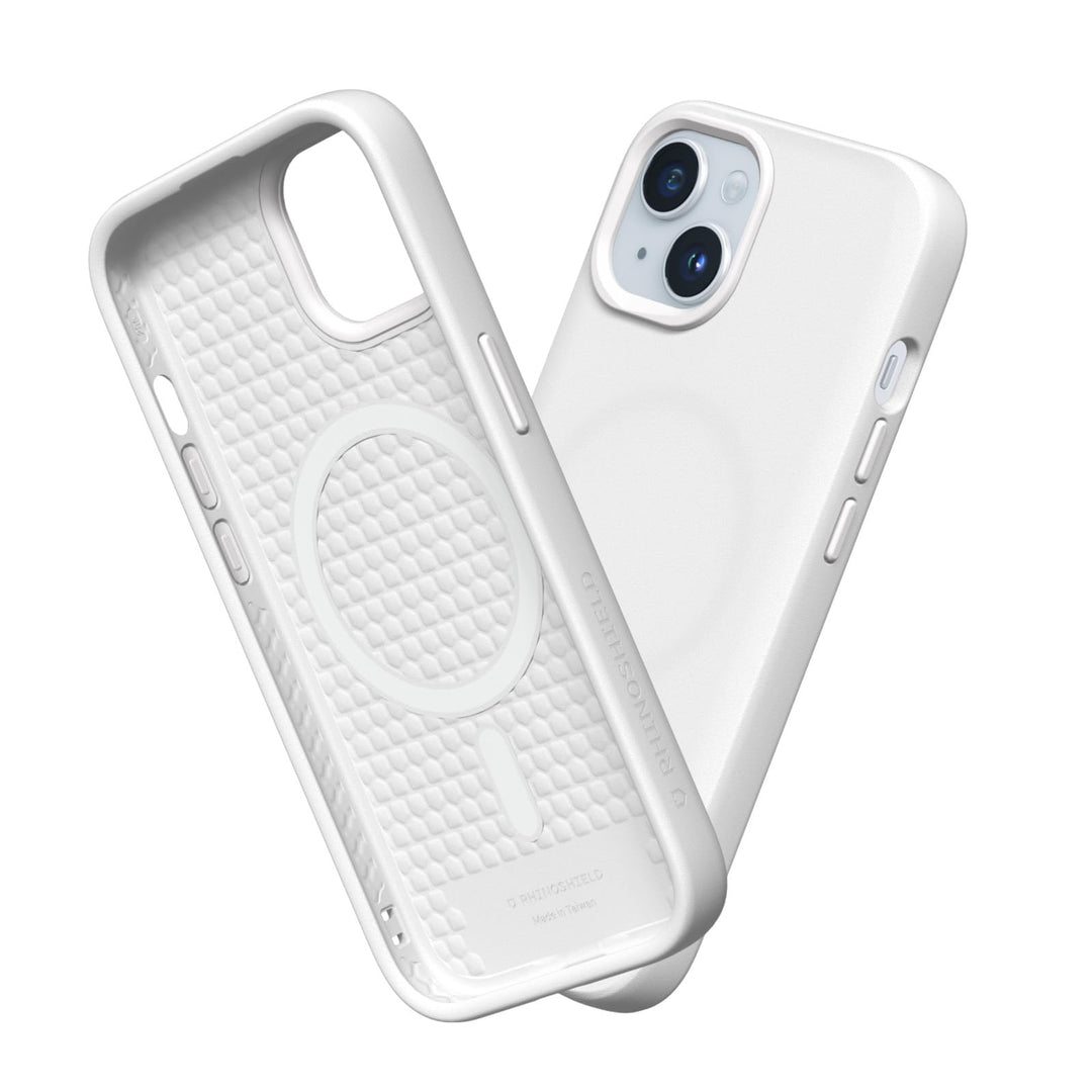 RhinoShield Case kompatibel mit [iPhone 15 Plus] | SolidSuit - MagSafe-kompatibel -Stossdämpfende &