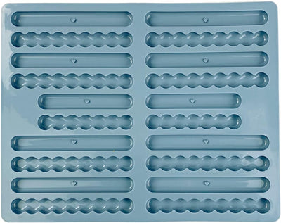 Collory® Silikon Backmatte Hundekekse Sticks (16 cm), Knabberstangen, Kaustangen als Hundesnack, Rie