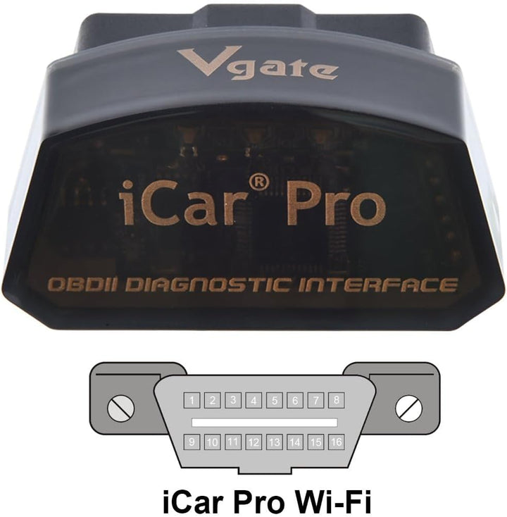 Vgate Code Reader Diagnosegerät OBD2 OBDII ELM327 kompatibel Scanner KFZ Adapter Fault motorkontroll