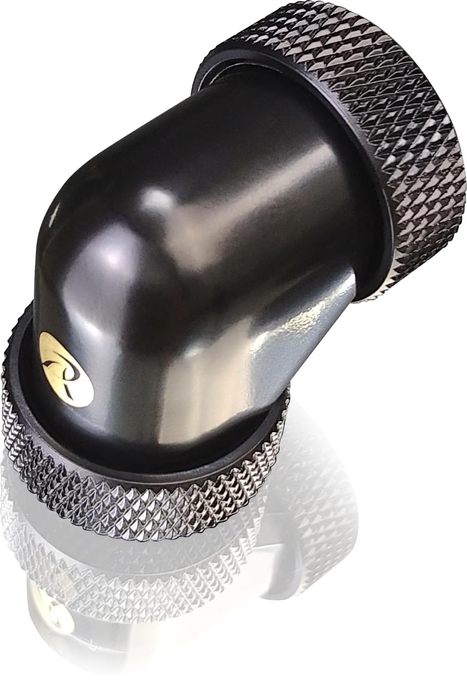 Raijintek Anschluss PELIAS D160906, 16 mm, 90 Grad Adapter, 6er-Pack, Schwarz
