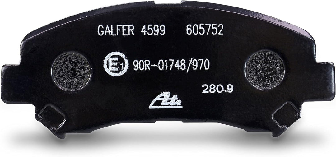 ATE Bremsenset Vorderachse inkl. Bremsscheiben vorne Ø 295 mm belüftet und Bremsbeläge vorne Kompati