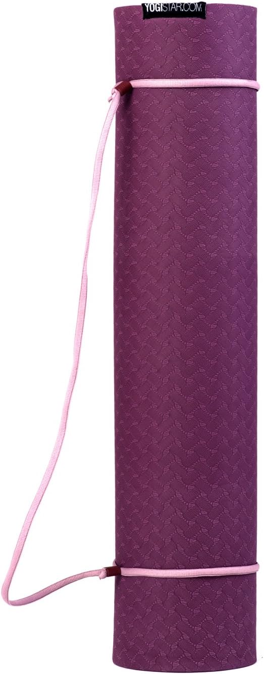 Yogistar Yogamatte Pro - sehr rutschfest - 14 Farben Creme