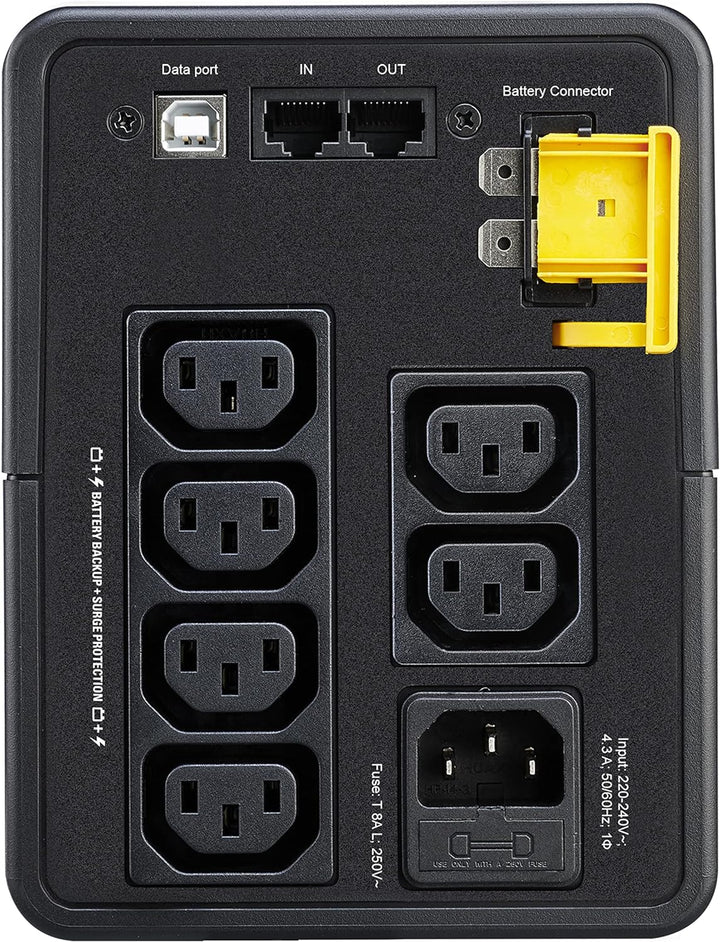 APC Back UPS BX – BX950MI - unterbrechungsfreie Stromversorgung 950 VA, Batteriesicherung & Überspan