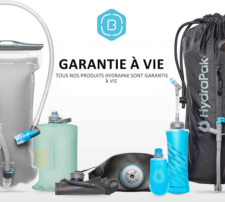 Hydrapak Velocity Reservoir Trinksystem Trinkrucksack Malibu Blue 1.5 L, Malibu Blue 1.5 L