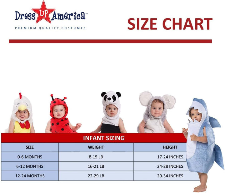 Dress Up America Süsses Plüschäffchen-Affenkostüm 6-12 Monate, 6-12 Monate