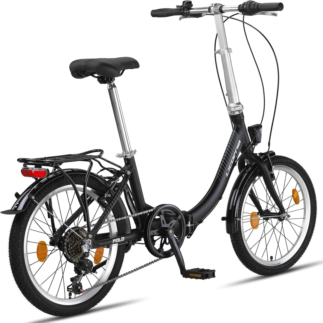 licorne klapprad test Licorne Bike Fold Premium Klapprad Aluminium 6 Gang Shmano Kettenschal –  techstudio.ch