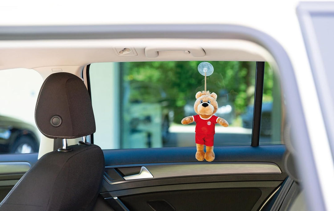 NICI 49072 Kuscheltier FC Bayern Bear 20cm braun schlenkernd mit Trikot und Sauger aus nachhaltiger