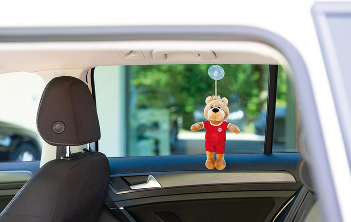 NICI 49072 Kuscheltier FC Bayern Bear 20cm braun schlenkernd mit Trikot und Sauger aus nachhaltiger