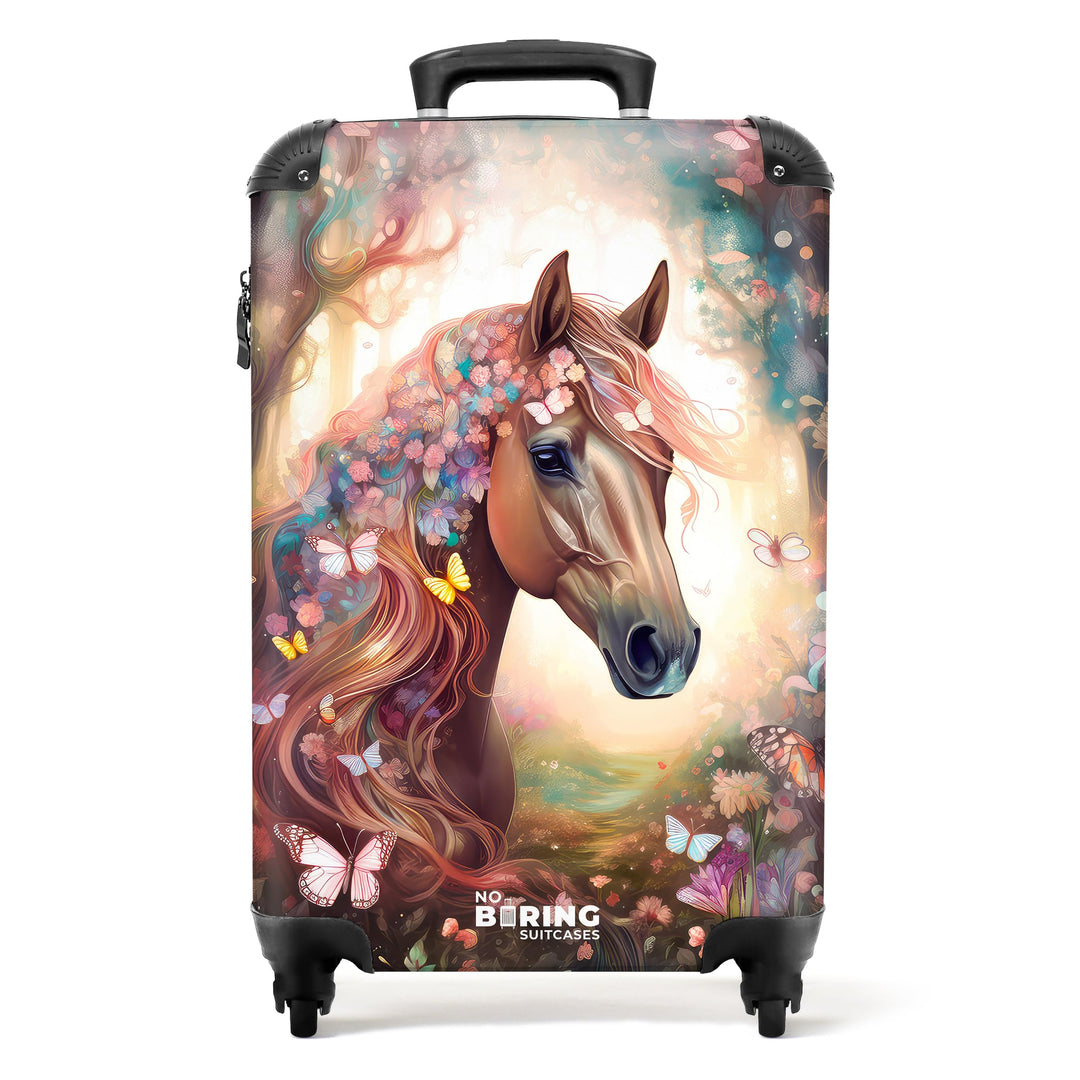 NoBoringSuitcases.com® Kinderkoffer Reisekoffer Kinder Mädchen Geschenk Handgepäck Koffer Klein Hart