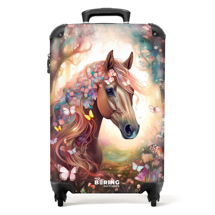 NoBoringSuitcases.com® Kinderkoffer Reisekoffer Kinder Mädchen Geschenk Handgepäck Koffer Klein Hart