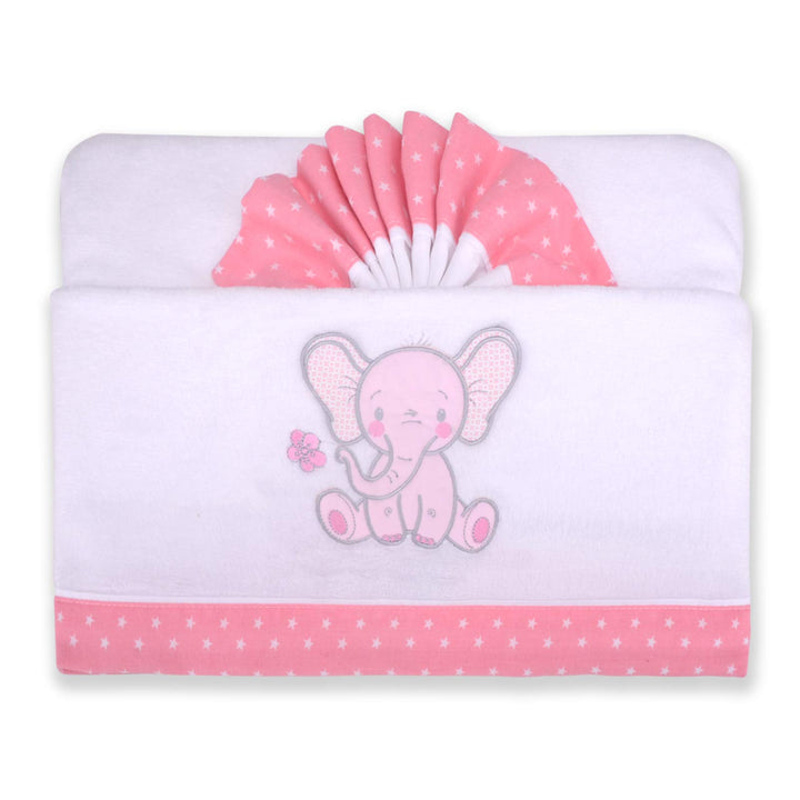 PEKITAS Bebe Bettwäsche-Set, 3-teilig, für Kinderwagen/Babyschale, 40 x 80 cm, hergestellt in Portug