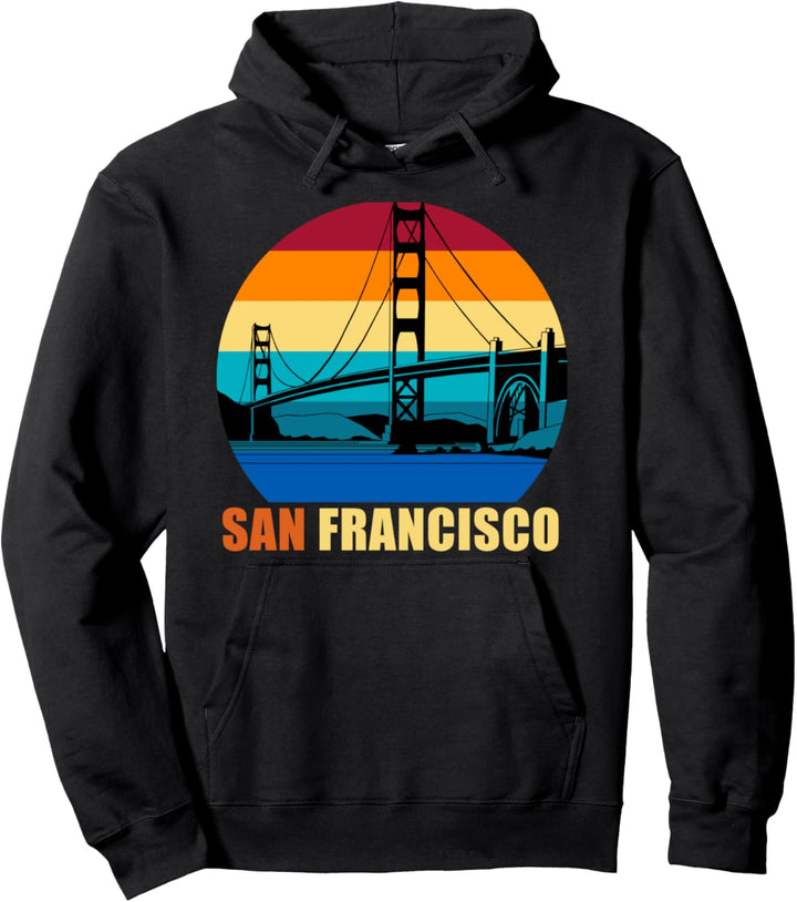 San Francisco Kalifornien Golden Gate Bridge USA Pullover Hoodie