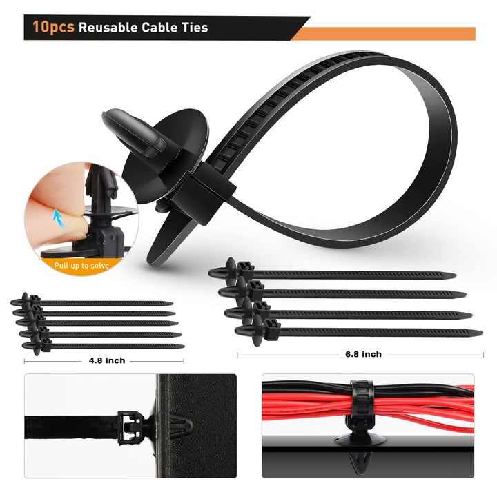 GOOACC 700 Stück Auto Push Retainer Clips Auto Fasteners Sortiment 30 Grössen Nylon Stossstange Fend